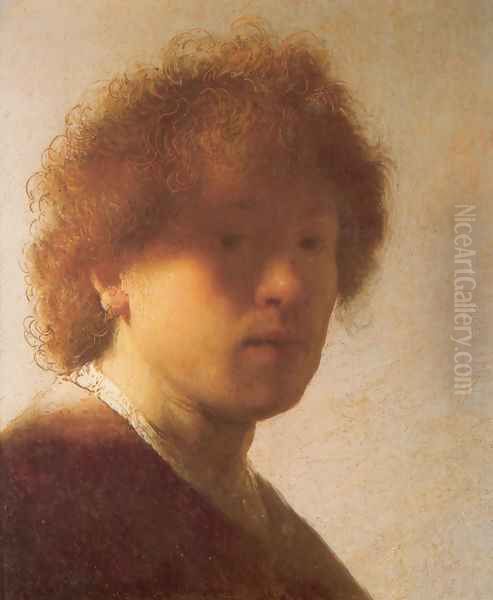 Self-Portrait 2 Oil Painting by Rembrandt Van Rijn