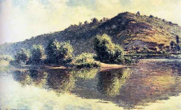 The Seine At Port-Villez 2 Oil Painting by Claude Oscar Monet