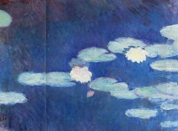 Water-Lilies I Oil Painting by Claude Oscar Monet