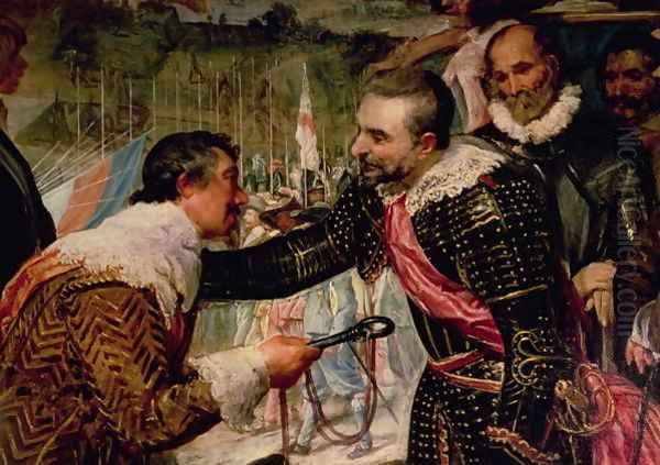 The Surrender of Breda Oil Painting by Diego Rodriguez de Silva y Velazquez