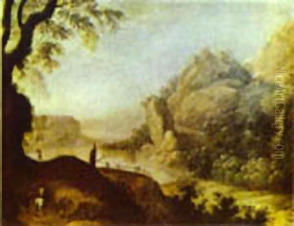 Landscape 2 Oil Painting by Bartolome Esteban Murillo