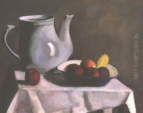 Still life 1909 10 Oil Painting by Paul Brill