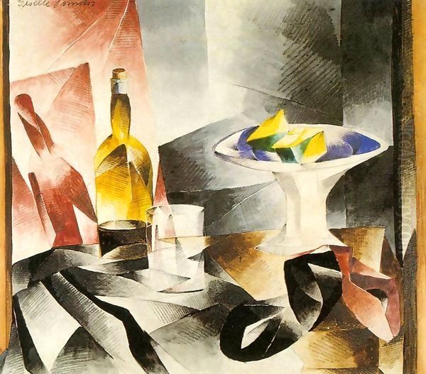 Still-life 1930 Oil Painting by Geza Bene