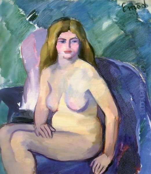 Nude Oil Painting by Attila Sassy