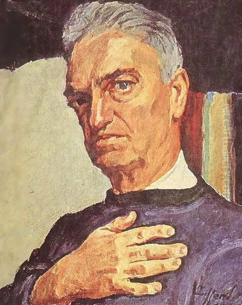 Self-portrait 1947 Oil Painting by Robert King