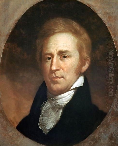 Portrait of William Clark 1807 Oil Painting by Charles Willson Peale