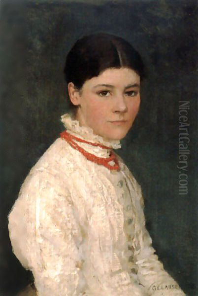 Agnes Mary Webster 1882 Oil Painting by Sandor Nagy