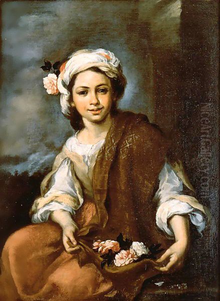 Untitled Oil Painting by Bartolome Esteban Murillo