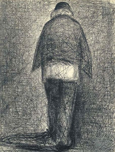 A pas tremblants Oil Painting by Georges Seurat