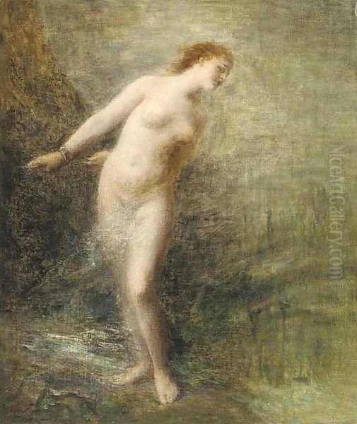 Andromeda Oil Painting by Ignace Henri Jean Fantin-Latour