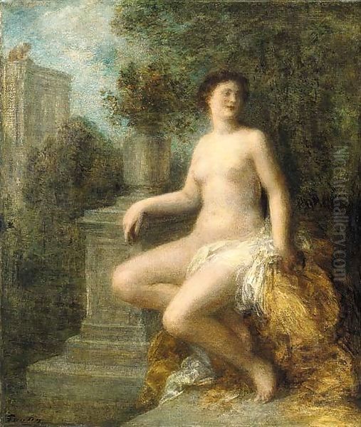 Bathsabee Oil Painting by Ignace Henri Jean Fantin-Latour