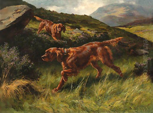 Lords of the Glen Oil Painting by Thomas Blinks