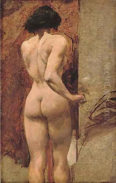 Study of a female nude 3 Oil Painting by William Etty