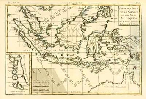 Indonesia and the Philippines Oil Painting by Charles Marie Rigobert Bonne