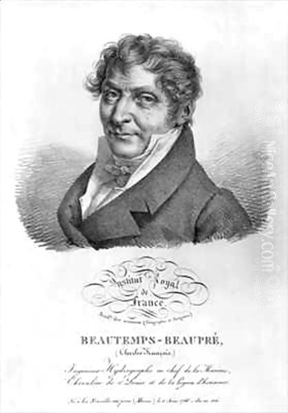 Charles de Beautemps-Beaupre (1766-1854) from 'Recueil de portraits de personnages celebres' Oil Painting by Julien Leopold Boilly