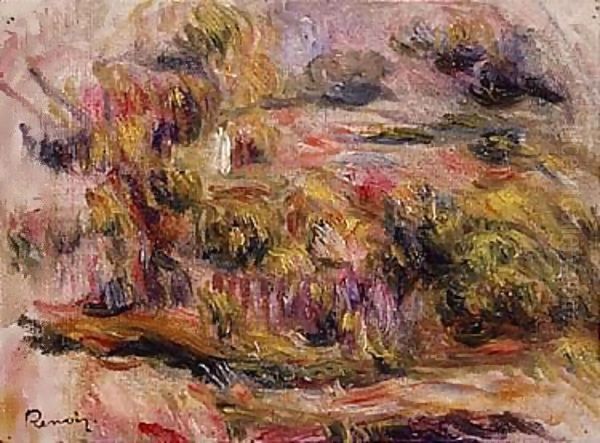 Paysage Oil Painting by Pierre Auguste Renoir