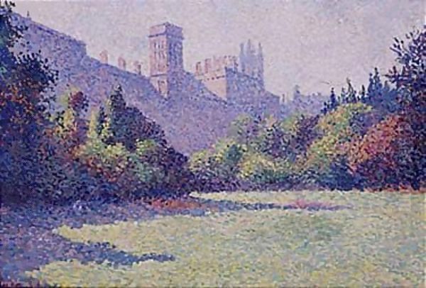 Le Parc Oil Painting by Maximilien Luce