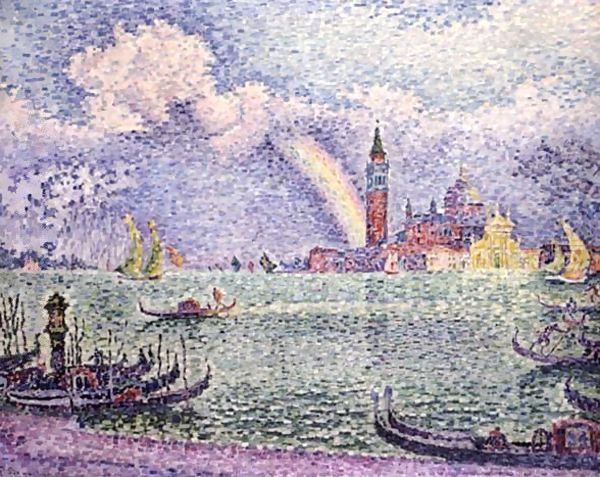 Arc En Ciel, Venise Oil Painting by Paul Signac