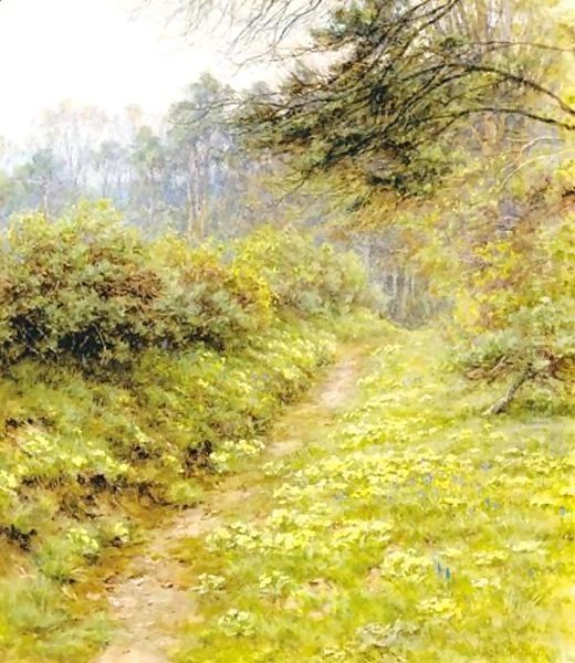 The Primrose Path Of Dalliance, Farringford Oil Painting by Helen Mary Elizabeth Allingham