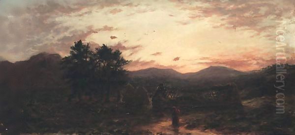 Evening 2 Oil Painting by Joseph Farquharson