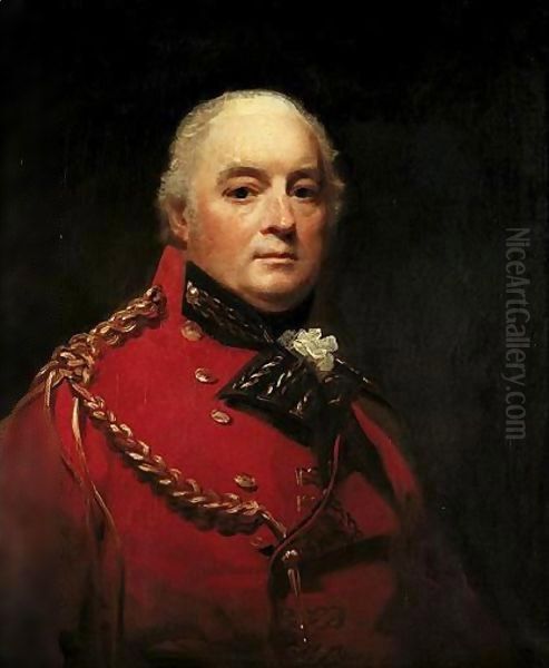 Portrait Of General James Drummond (C.1758-1831) Oil Painting by Sir Henry Raeburn