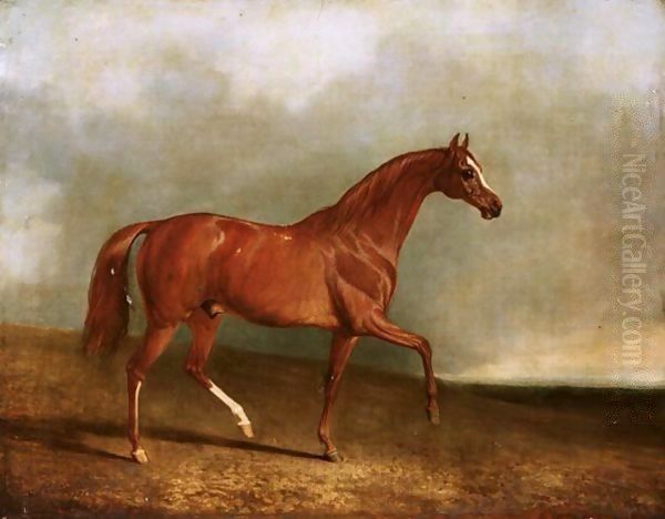 Pyrrhus The First - Winner Of The 1846 Derby Oil Painting by John Snr Ferneley