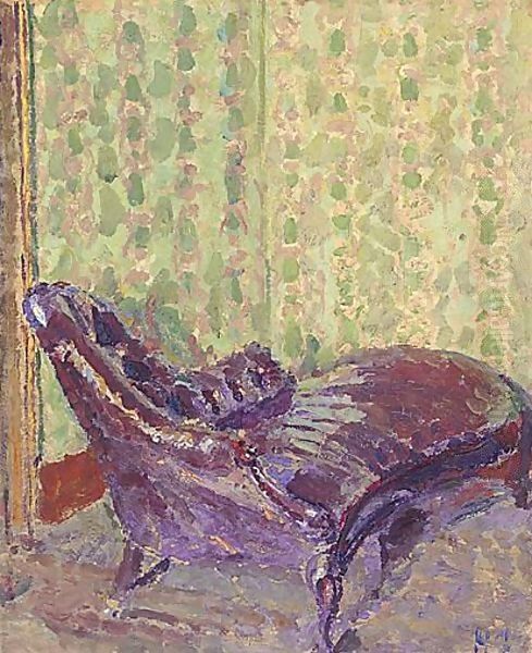 The Horse Hair Chaise-Longue Oil Painting by Harold Gilman