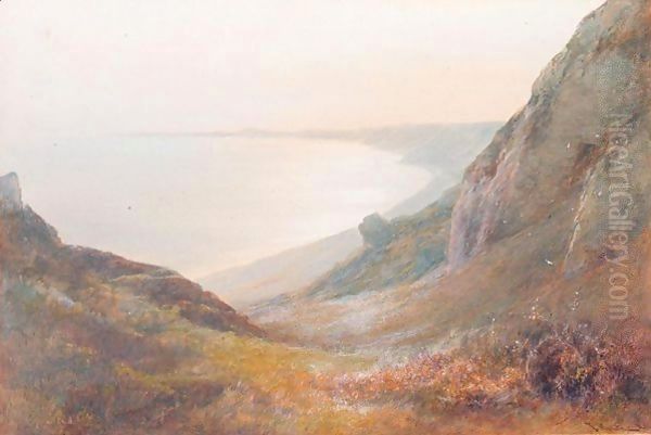 Beer Head, Devon Oil Painting by John White