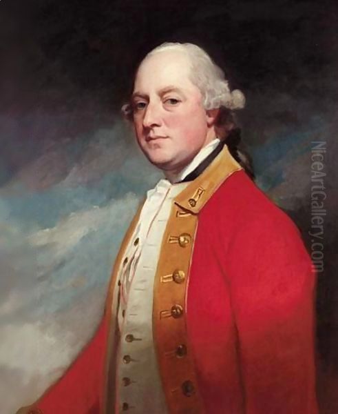 Portrait Of Lord George Lennox (1737-1805) Oil Painting by George Romney