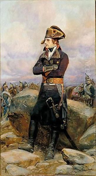 Napoleon Oil Painting by Detaille Eduard