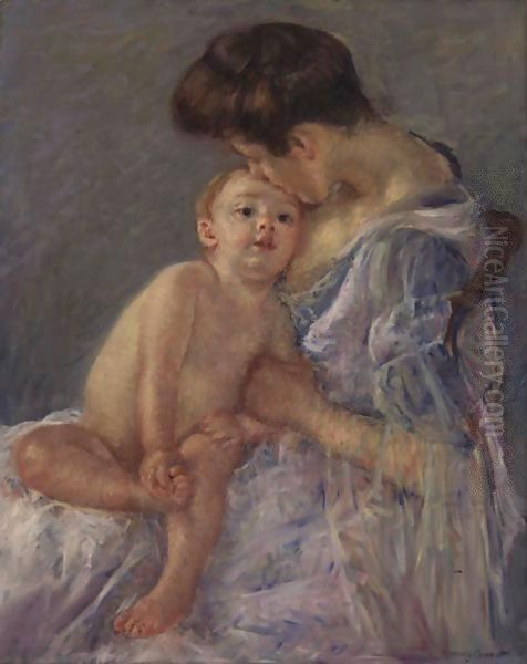 Maternite 2 Oil Painting by Mary Cassatt