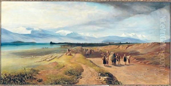 Ioannina 2 Oil Painting by Edward Lear