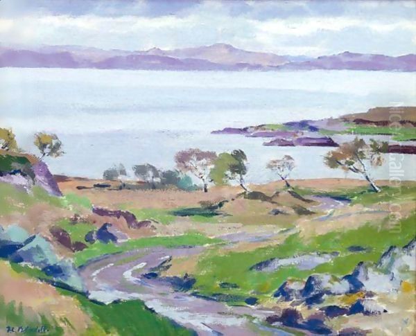 Auchnacraig, Mull Oil Painting by Francis Campbell Boileau Cadell