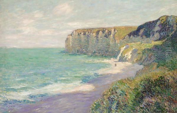 Les Falaises De Saint-Jouin Oil Painting by Gustave Loiseau