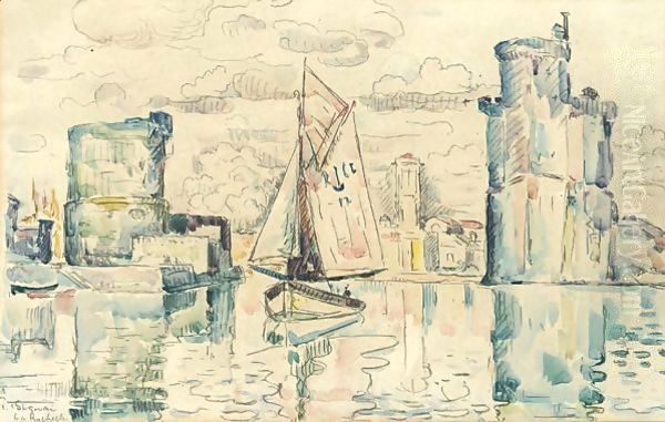 La Rochelle 7 Oil Painting by Paul Signac