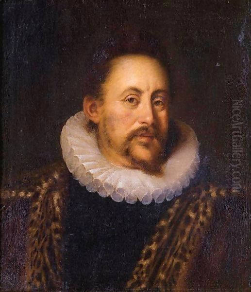 Portrait Of A Gentleman Oil Painting by Sir Anthony Van Dyck