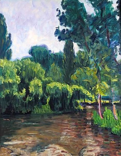 Montigny Landscape Oil Painting by Roderic O'Conor