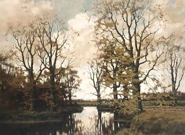 The Vordense Beek 3 Oil Painting by Arnold Marc Gorter