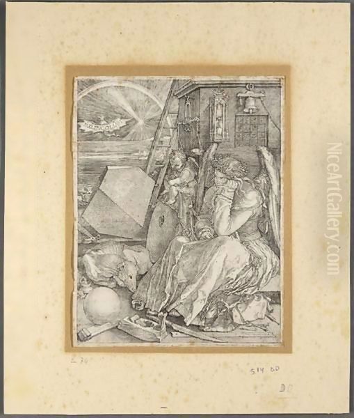 Melencolia I Oil Painting by Albrecht Durer