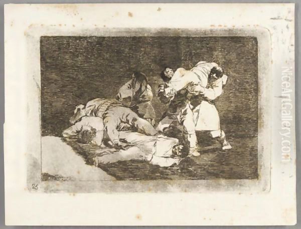 Sera Lo Mismo Oil Painting by Francisco De Goya y Lucientes