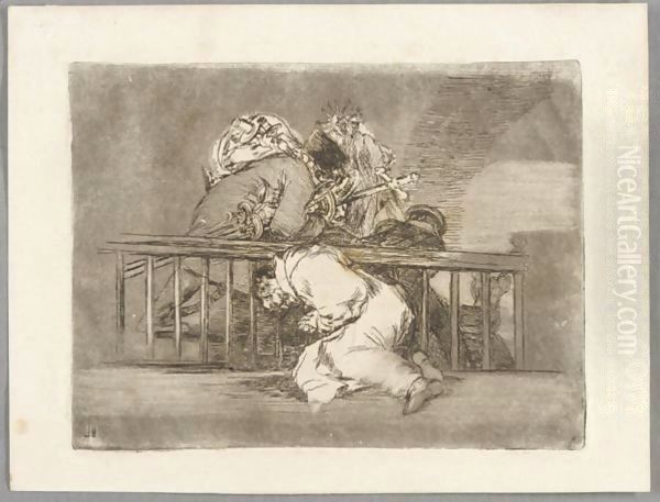 Asi Sucedio Oil Painting by Francisco De Goya y Lucientes