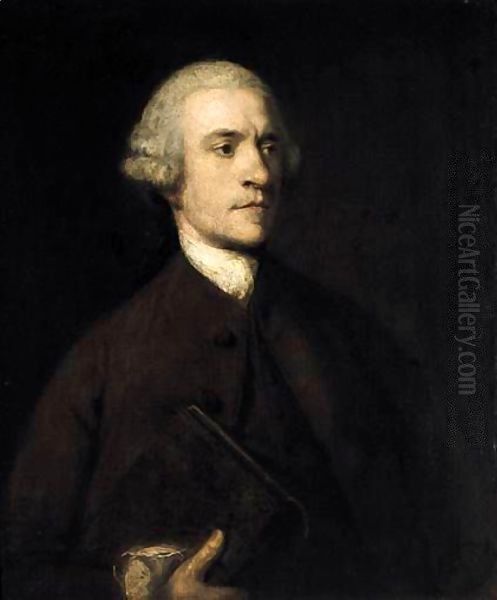 Portrait Of Thomas Jaffray (1717-1767) Oil Painting by Sir Joshua Reynolds