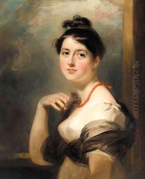 Portrait Of Elizabeth Williams Of Gwersylt Park, Denbighshire Oil Painting by Sir Thomas Lawrence