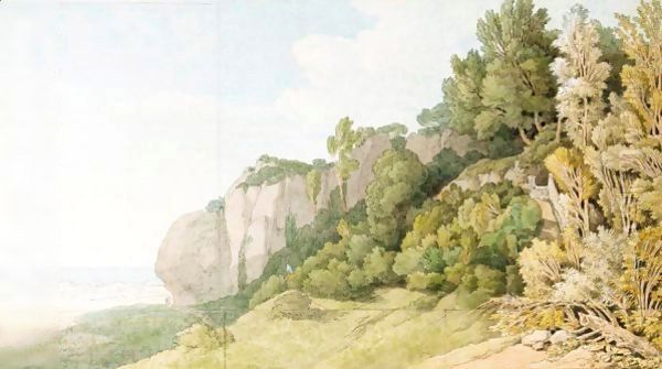 On The Warren Near Dawlish, Devon Oil Painting by John White Abbott