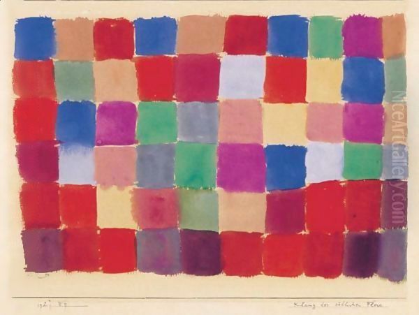 Klang Der Sudlichen Flora (Harmony Of Southern Flora) Oil Painting by Paul Klee