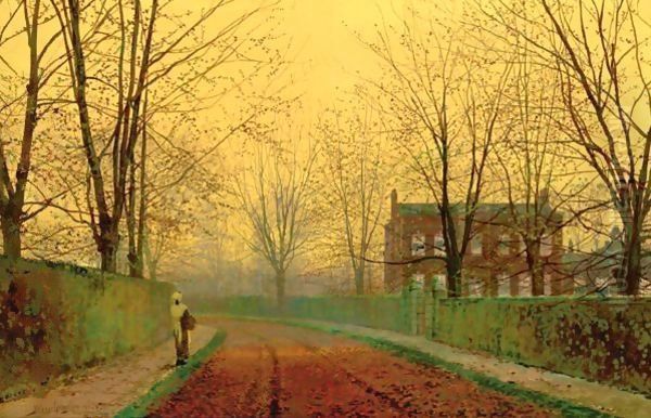 Late October by John Atkinson Grimshaw