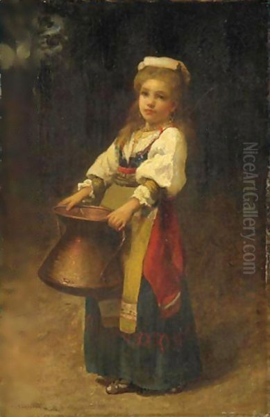 The Little Helper Oil Painting by William Lippincott