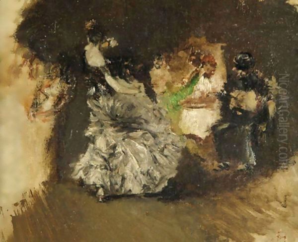 Spanish Dancer Oil Painting by Robert Frederick Blum