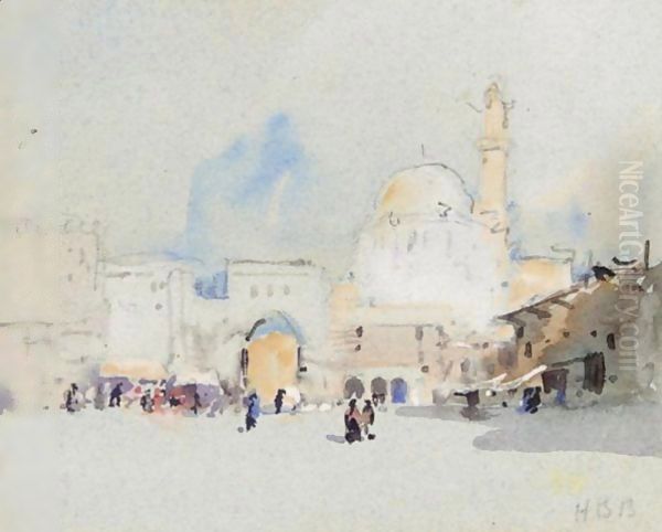 Near Constantinople Oil Painting by Hercules Brabazon Brabazon