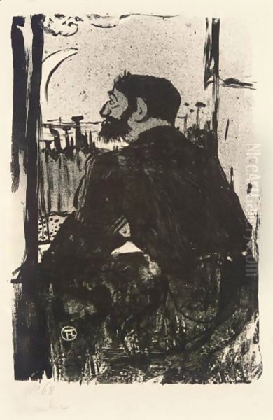 Nuit Blanche Oil Painting by Henri De Toulouse-Lautrec